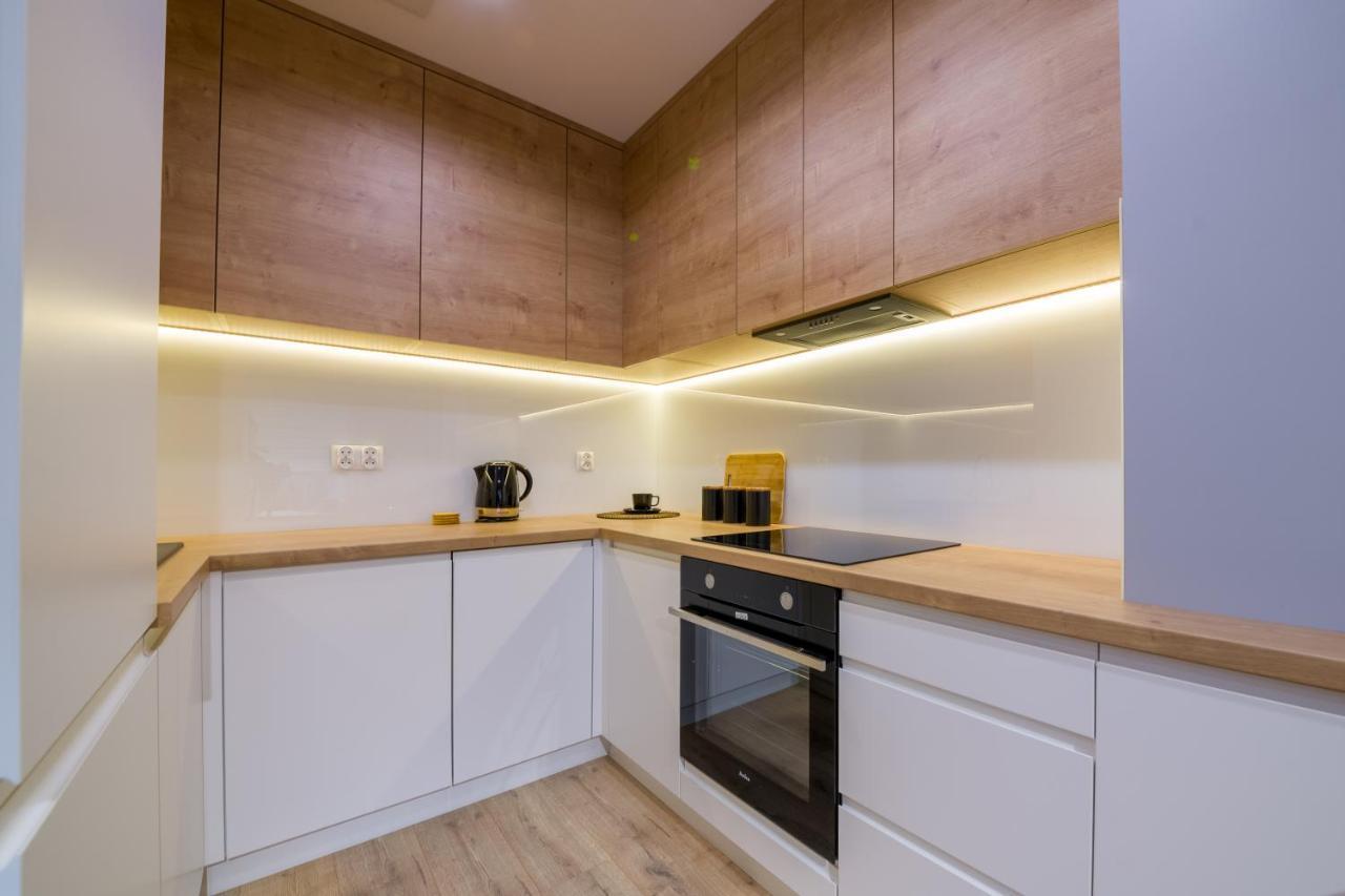Apartament Przy Fabrycznym Łódź Buitenkant foto