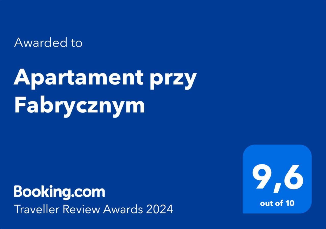 Apartament Przy Fabrycznym Łódź Buitenkant foto